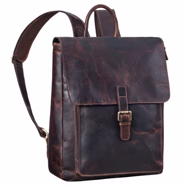 "Lilo" kožený batoh na notebook 16 palcov dámy muži