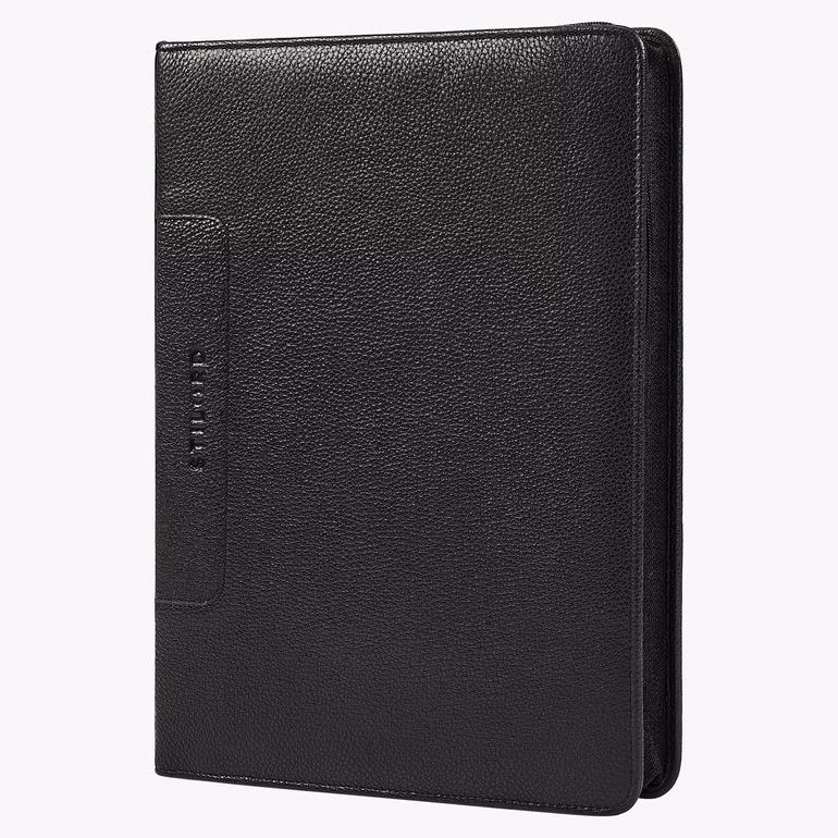 "Don" Leather A4 Conference Folder with Ring Binder