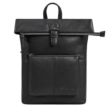 Niagara Leren Rolltop Rugzak Dames voor 13,6 Inch Laptop en DIN A4 Documenten