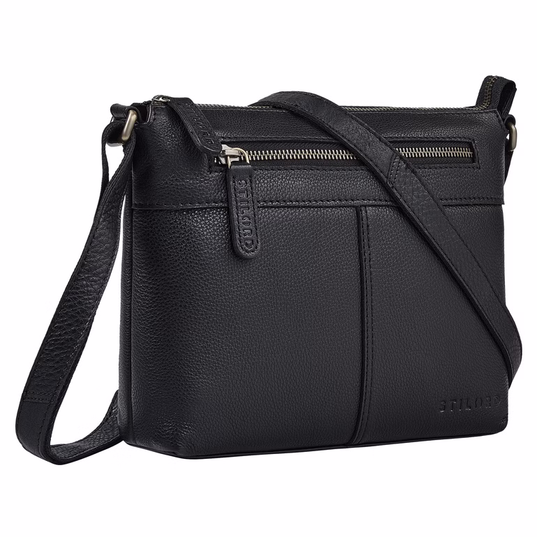 "Odelia" Kleine Leren Vintage Handtas Dames