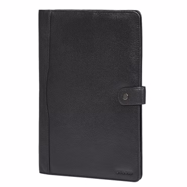 "Corbin" Pasta de Documentos A4 em Couro Pasta Vintage com Botão de Pressão