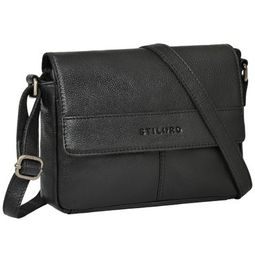 Miley Elegante Kleine Leren Handtas Dames met Ritssluiting