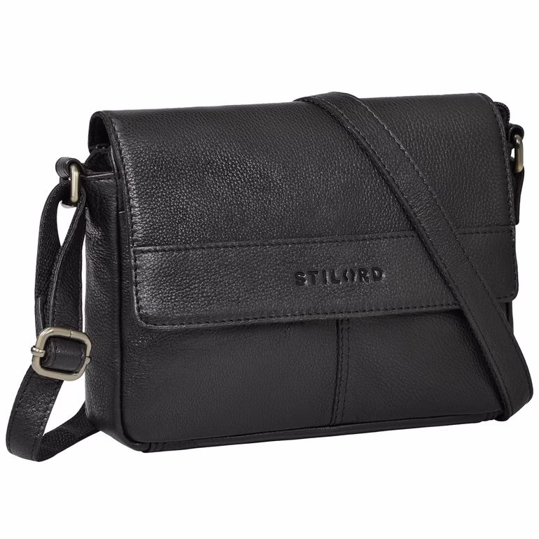 "Miley" Elegante Kleine Leren Handtas Dames met Ritssluiting
