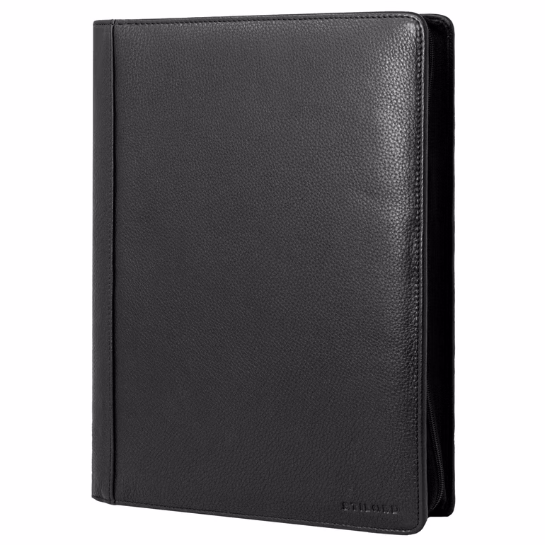 "Gus" Leather A4 Conference Folder with Clipboard 