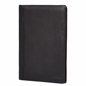 "Kaden" Document Portfolio A4 Genuine Leather Large A4 with 2 Card Slots & 4 Pen Holders