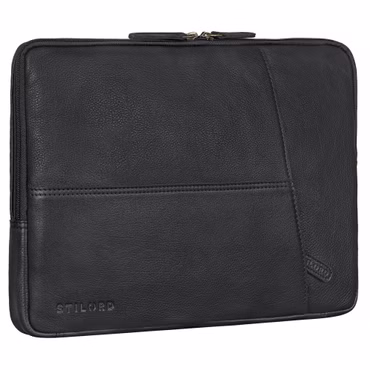 "Cannes" Vintage Leather Laptop Sleeve 15 15.6 16 Inch for Men