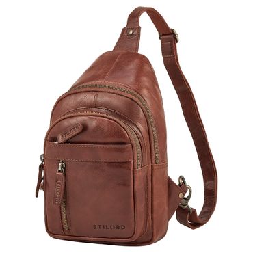 Montego 2-in-1 Grote Echt Lederen Sling Bag voor Mannen
