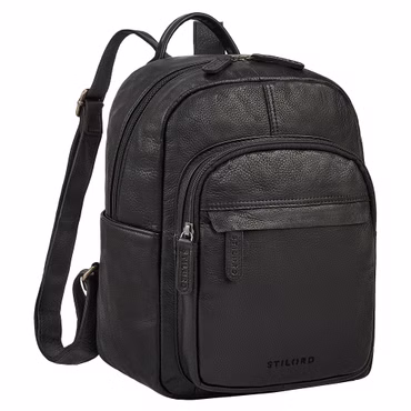 "Dolores" Mochila de Couro Genuíno Mulher Pequena "Dolores" Mochila de Couro Genuíno Mulher Pequena