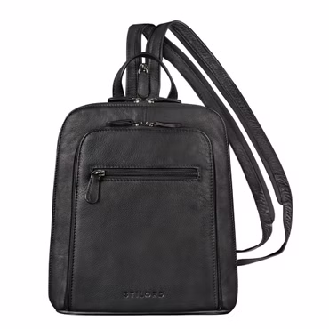 "Millie" Mochila Pequena de Couro Legítimo Crossbody para Mulheres "Millie" Mochila Pequena de Couro Legítimo Crossbody para Mulheres