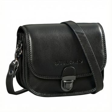 Maribel Mini Leren Dames Tas Vintage Met Afneembare Riem 