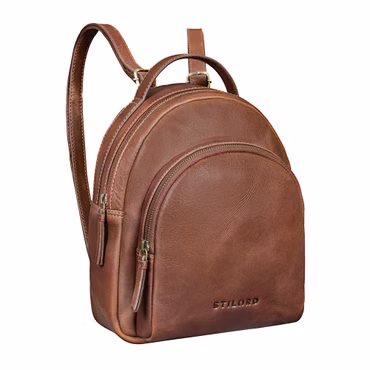 "Doreen" Mochila Pequena de Couro Feminina "Doreen" Mochila Pequena de Couro Feminina