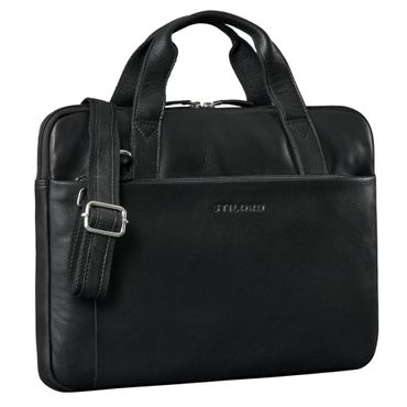 Cornelius Smalle Vintage Laptoptas 15-16 Inch Leer Heren