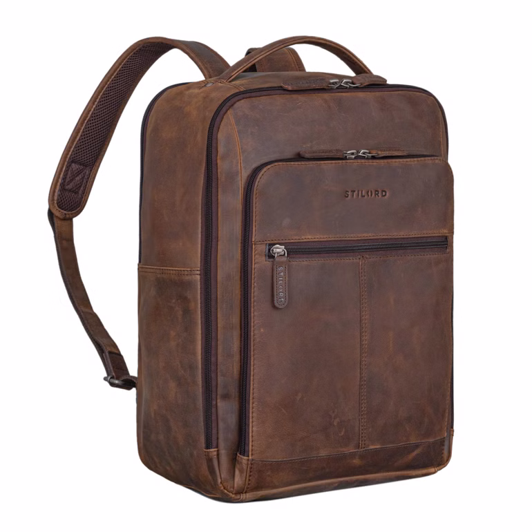 B-Stock "Gordon" Backpack Leather Men and Women B-Stock "Gordon" Backpack Leather Men and Women