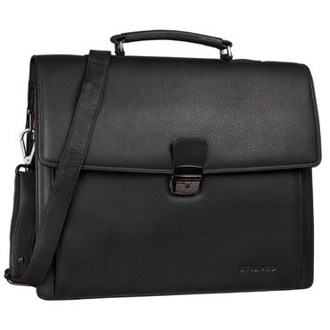 "Noel" Briefcase leather men vintage