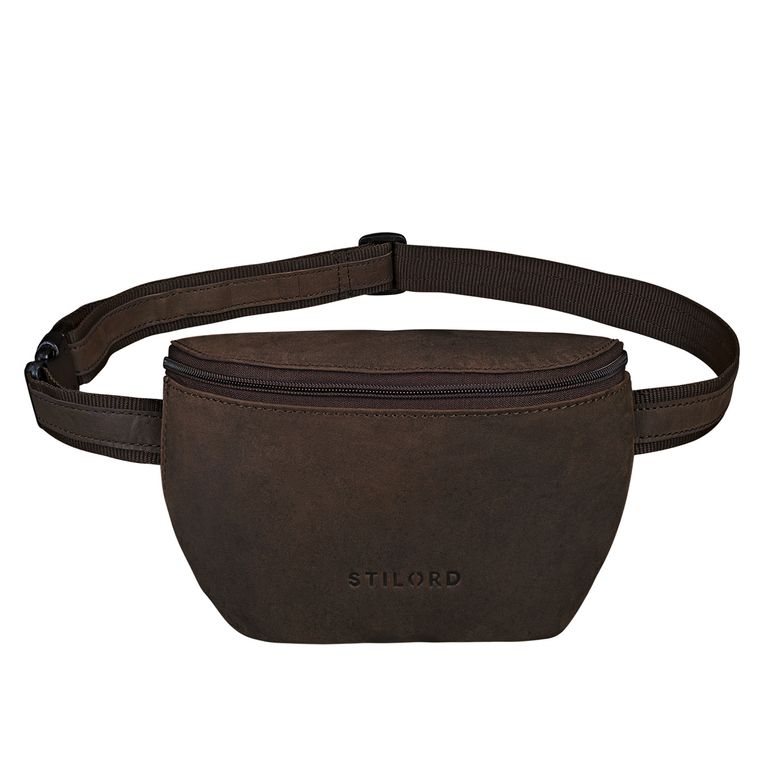 "Jules" Bumbag leather small vintage