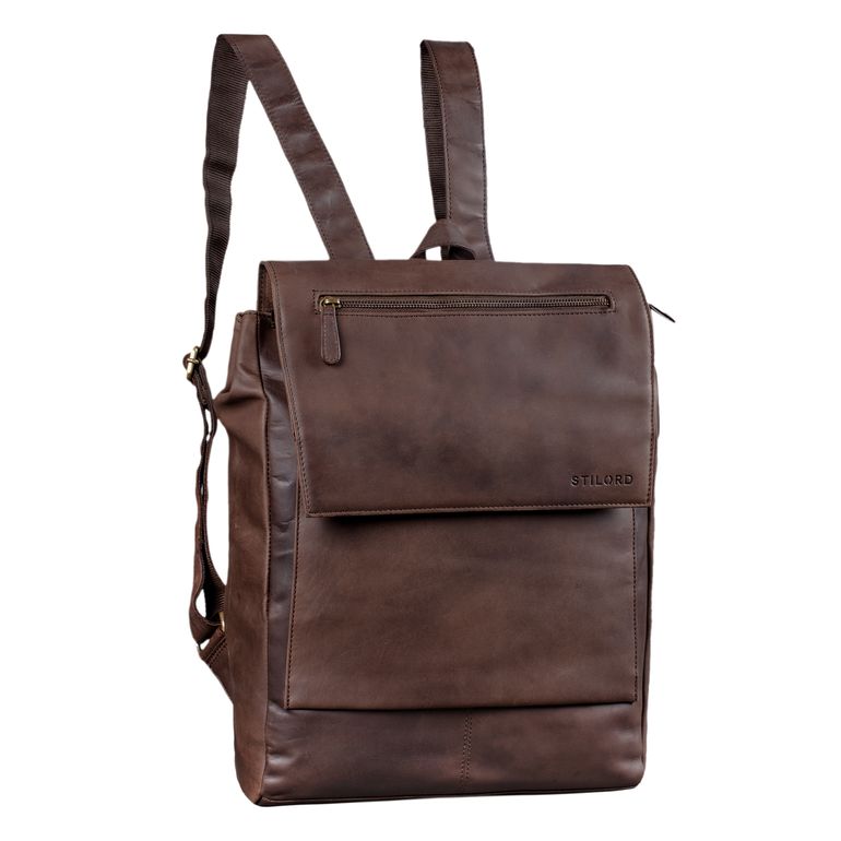 "Maurice" Daypack vintage leather men