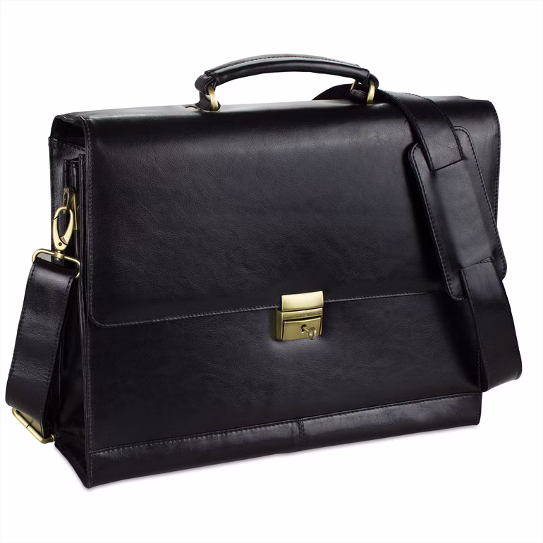 B-Stock Stor dokumentmappe til mænd Kontortaske