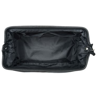 Echtes Leder Handgemachte Toiletten artikel Kosmetik tasche Make-up Organizer fü