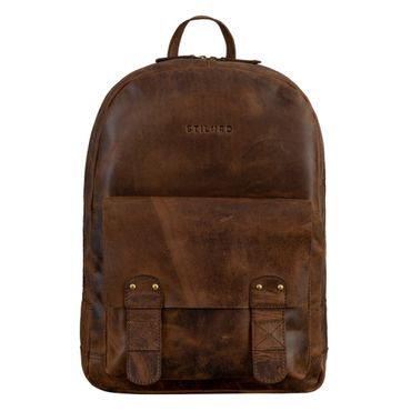 "Nalos" Backpack Leather Brown Vintage