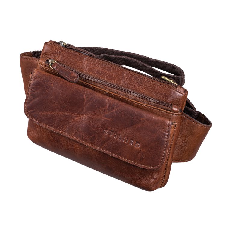 "Atlanta" Small Waist Bumbag Leather