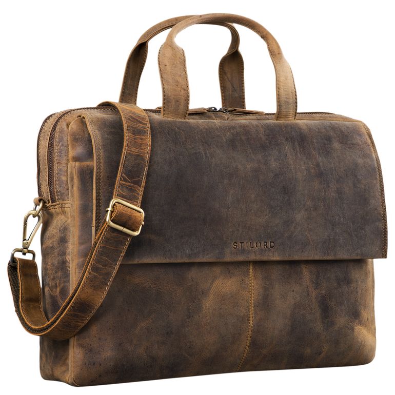 "Jasper" Leather Shoulder Bag Business