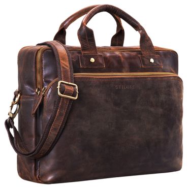 "Hector" Large Leather Business Bag