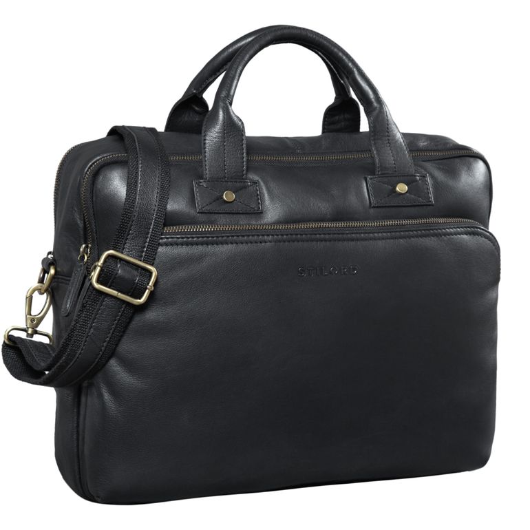 "Hector" Large Leather Business Bag