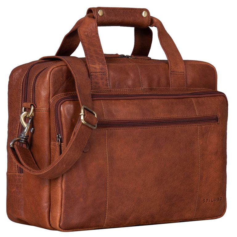 "Experience" Teacher Leather Shoulder Bag