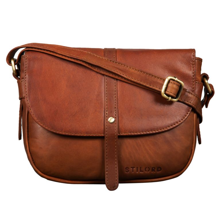 "Clara" Small Leather Handbag for Women
